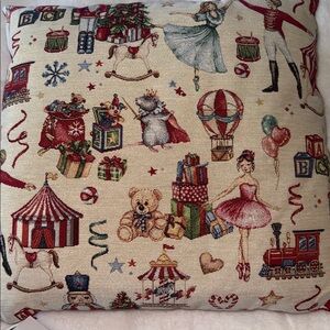 Caldeira Crosstitch Christmas stitched pillows 🎅🏻🎅🏻